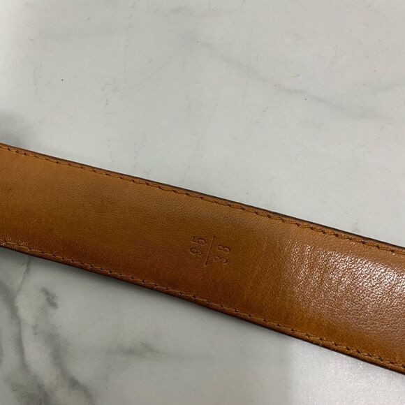 FOSSIL Golf Classic brown leather belt - Picture 3 of 4